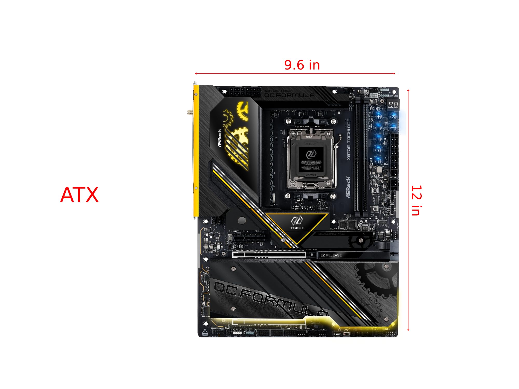 Amazon | ASRock X870E Taichi OCF ソケット AM5 ATX マザーボード AMD